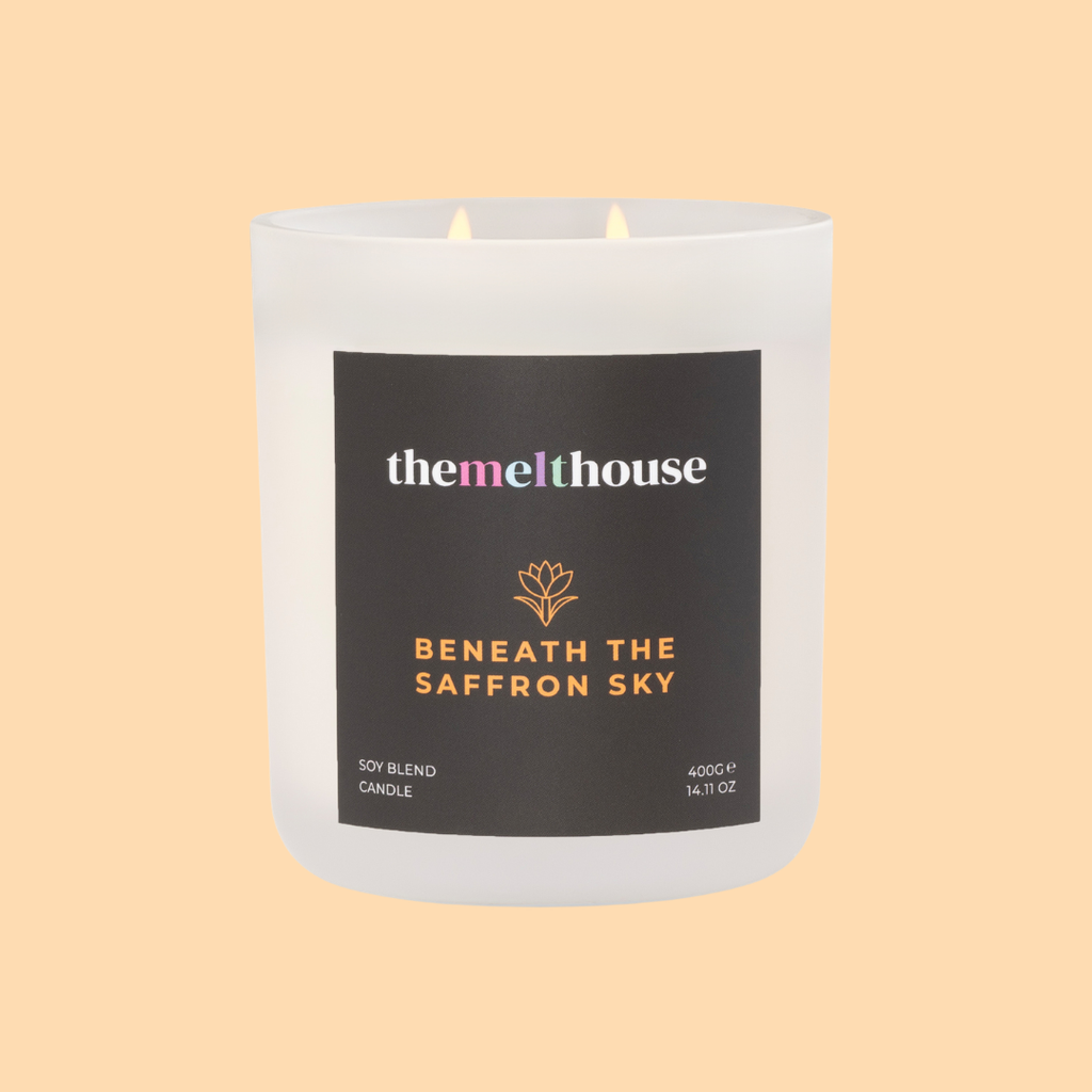 Beneath the Saffron Sky Candle