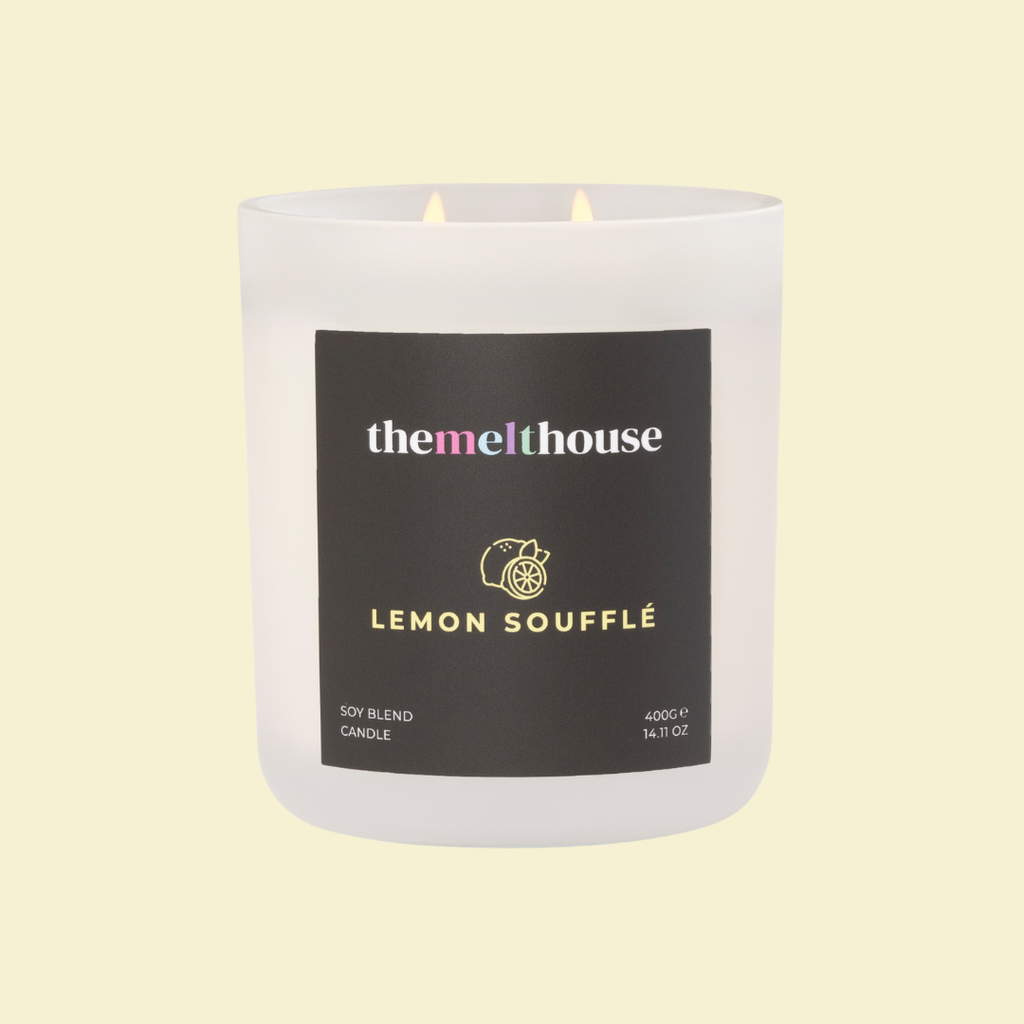 Lemon Soufflé Candle