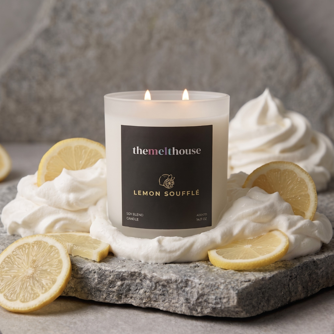 Lemon Soufflé Candle