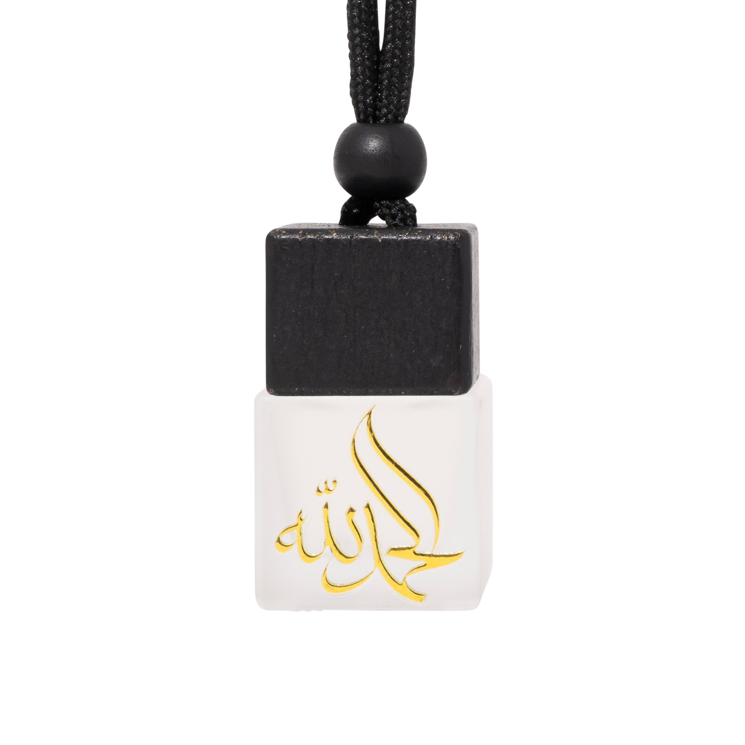 the melthouse arabic car diffuser with black lid on a white background, car freshener